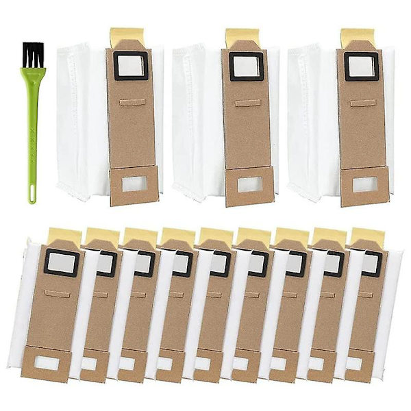 12-pack dammsugarpåsar tillbehör för S7 S7 Plus S7+ dammsugare reservdelar dammsugarpåse [dB} As Shown