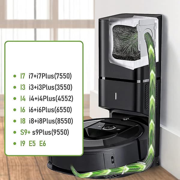 Pölypussit iRobot Roomba I7+, I7plus, I8, I8+, I3, imurille db