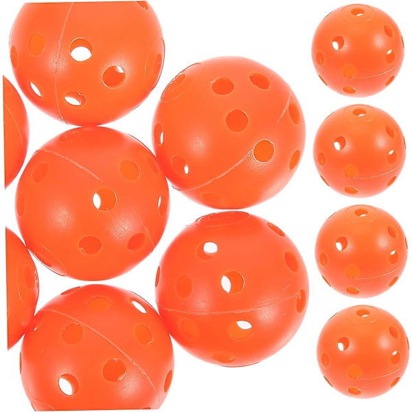 100 st golf träningsbollar Hdpe hålboll med hål {DB}