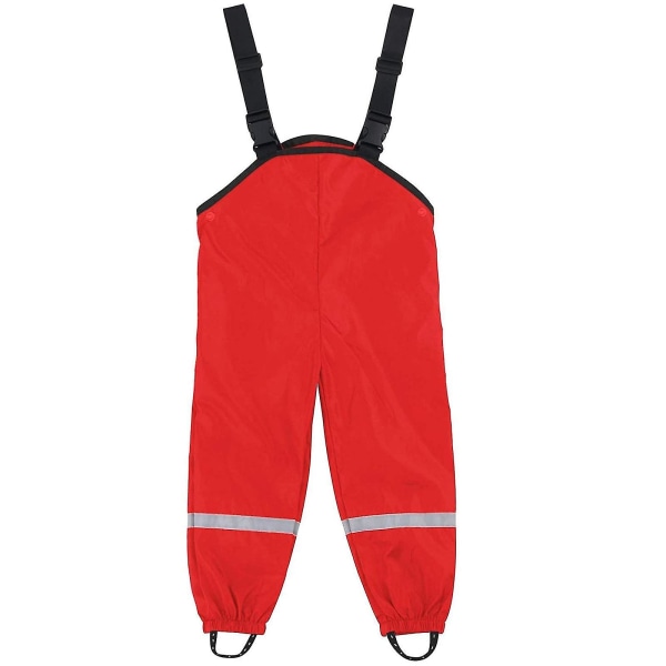 Unisex lasten Rain Dungarees -tuulen- ja vedenpitävät mutahousut