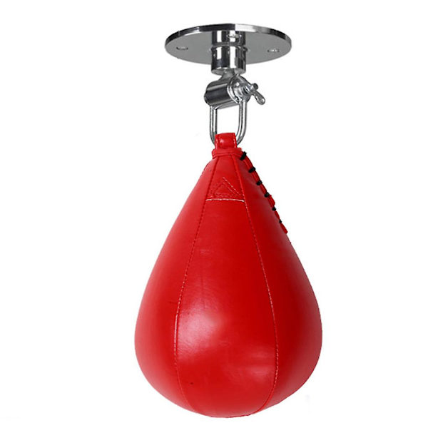 Sandbag Svingbar Pære Speed Punching Ball Base Krogmontering Punch Bag Speedbag Bokse Fitness Træning Professionelt Værktøj [DB] Silver