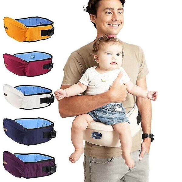 Ergonomisk Barn 3-36 Månader Fanny Pack Bärstöd Nyhet DB Beige