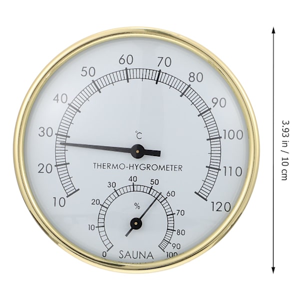 Multiverktyg Fuktighetstemperaturmätare Hemtemperaturmonitor Rumstermo Gauge Display Bastutermometer Skrivbord