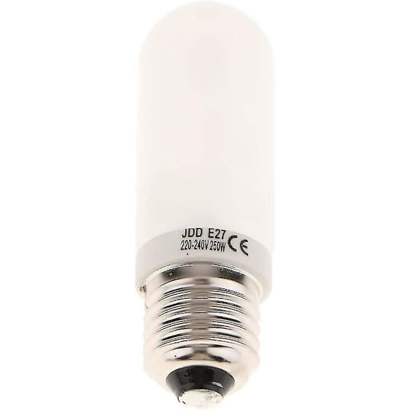 2 stk. 250w 220-240v E27 (standard Edison-skrue) frostet halogenpære -gt [DB]