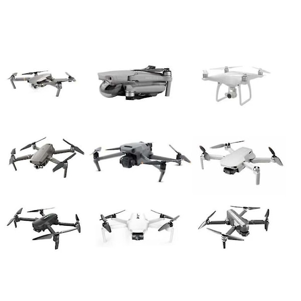 3x Drönarstrobeljus, lätta drönarantikollisionslampor, LED-drönarlampor med 4 färgade lampor, ministrobe gjord för Dji Mini/Mavic Air 2/pro DB