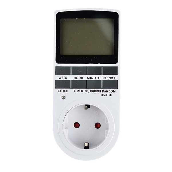 Large Lcd Display Smart Socket Home Room Electronic Save Energy Operate Instrument[DB]