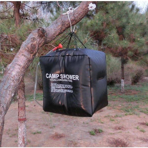 40l Solar Brusetaske Varme Camping Brusepose Til Udendørs Vandring Klatring