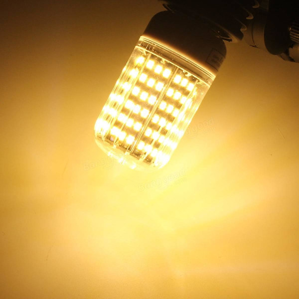 E14 B22 E27 26w Led 2835 Smd Varm Vit / Vit Kåpa Majs Ljus Lampa Glödlampa Icke-  [dB} B22 White