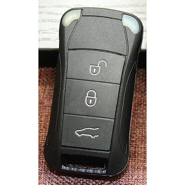 Reservedel Nøkkelskall for Porsche Cayenne Fjernkontrollnøkkel 3-knapper {DB}