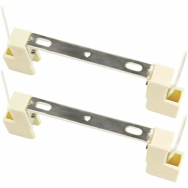 Sokkel til R7s Lampe 118mm Halogen og R7s LED Pære, AC 100-240v, R7s J118 Lineær Base Keramik Holder til Spotlight, Pakke med 2db