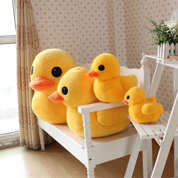 DB 70cm/50cm/30cm  Søt plysj gul and Soft Stuffed Animal Toy Sofa For Children's Birthday Decoration 30cm