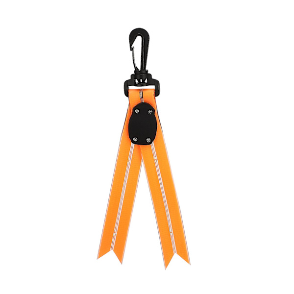 LED-blinkande ljus med färgglada lampor, USB-uppladdningsbara reflexer för skolväska, säkerhetsljus [DB] Orange