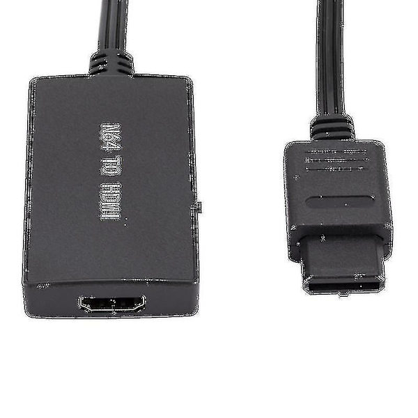 N64 til HDMI-konverteradapter HD-koblingskabel N64 til en ny HDMI-TV Plug and Play for N64 Super Snes [Db]