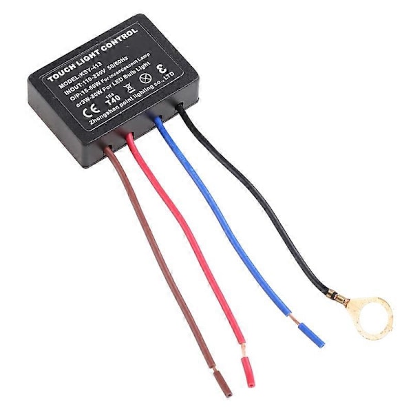 för Touch Lampa PÅ/AV Kontrollmodul för Touch Dimmer Strömbrytare Reparationssats Enkel att [db]