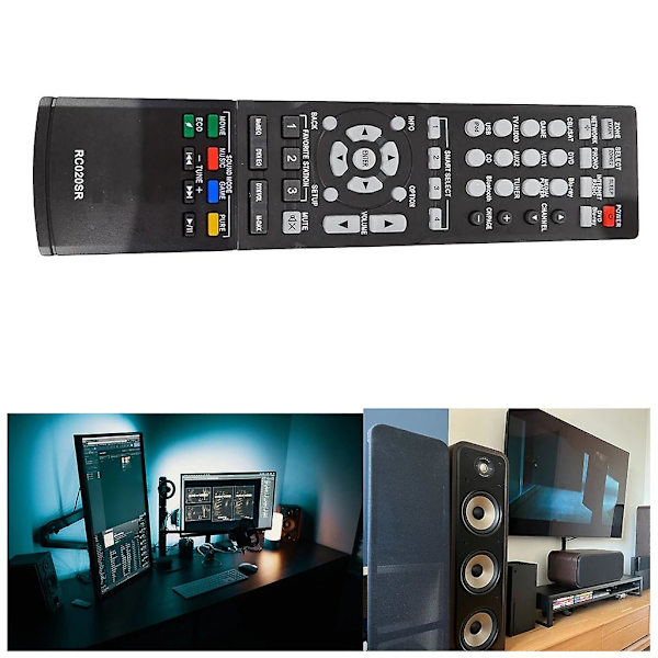 Fjernkontroll erstatning for Marantz Av Surround Receiver Hjemmekino System Rc020sr Nr1504 Rc018sr Nr1403 Nr1501 [db]