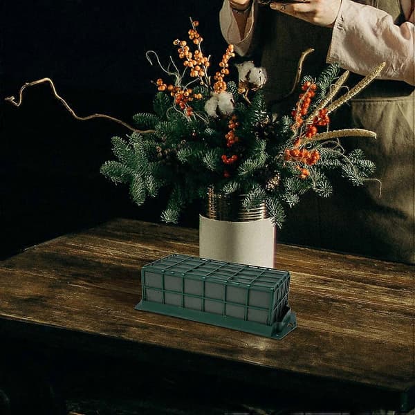 Blomsterskum bur til blomsterarrangement mudder 2 stk grøn DIY værktøj[DB]
