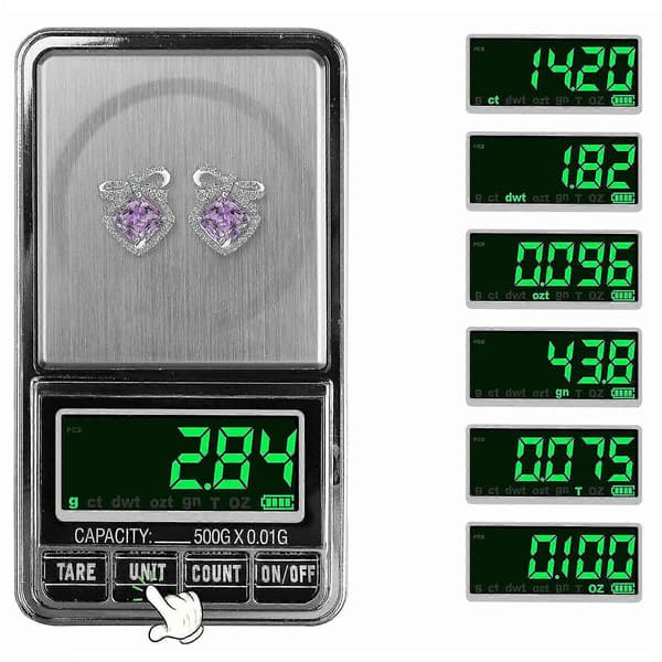 Juvelervægt 500g/0.1g [DB]