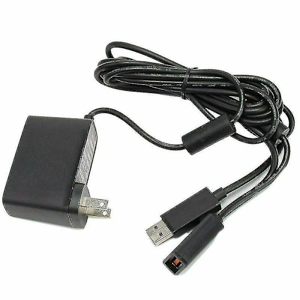 USB-virtalähde Xbox 360:lle ja Xbox 360 Kinect-anturikaapelille {Db} EU plug