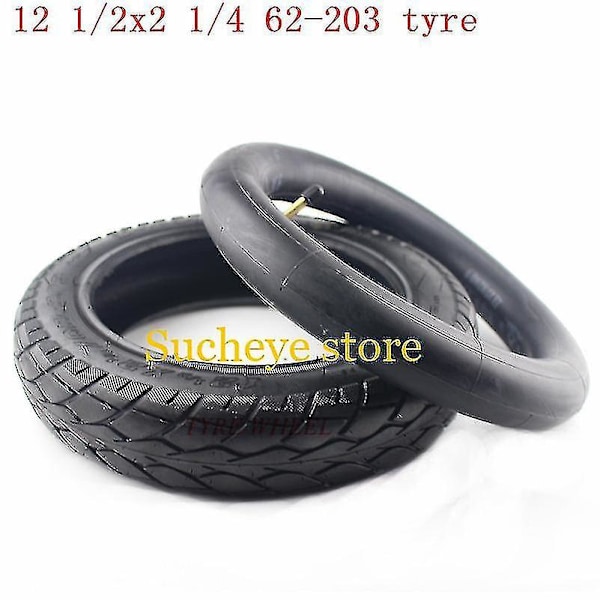 12 1/2x2 1/4 Hjul Dæk 12 Tommer 12 1/2 X 2 1/4 62-203 Dæk Slange Passer Til Mange Benzin Elektriske Scootere Og E-cykel Foldbar Cykel {Db) tyre A