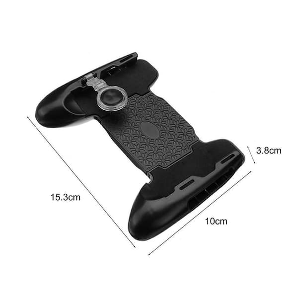 JL-02 Mobilspelkontroll Ergonomisk design Känslig ABS Multifunktionell speljoystick-trigger kompatibel med spel[DB]