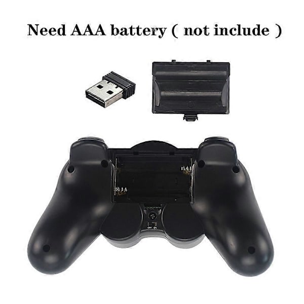 2.4GHz Trådløs Gamepad Til PC Laptop USB Spil Controller Joystick Til PS3 Android TV Box Windows Raspberry Pi 4 3 Joypad [DB] 1pcs Red