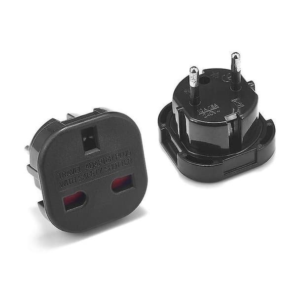 1 stk Universal UK til EU Pluggadapter