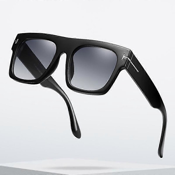 Solglasögon för män kvinnor 2023 Lyxiga designersolglasögon Svarta gradientglasögon gafas de sol hombre [DB] black clear as shown