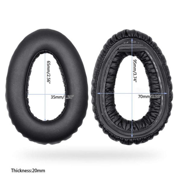 Øreputer for Sennheiser Pxc 550 Hodetelefoner Øreputer for Sennheiser Pxc550 Hodetelefoner Øreputer Øremuff Deksel [DB]