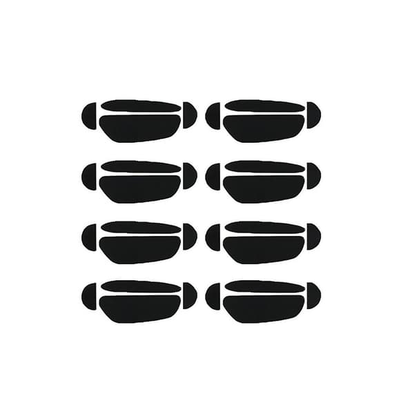 2 sett 0,6 mm buede museføtter for Logitech- Mx Master 2s/3 [DB] A