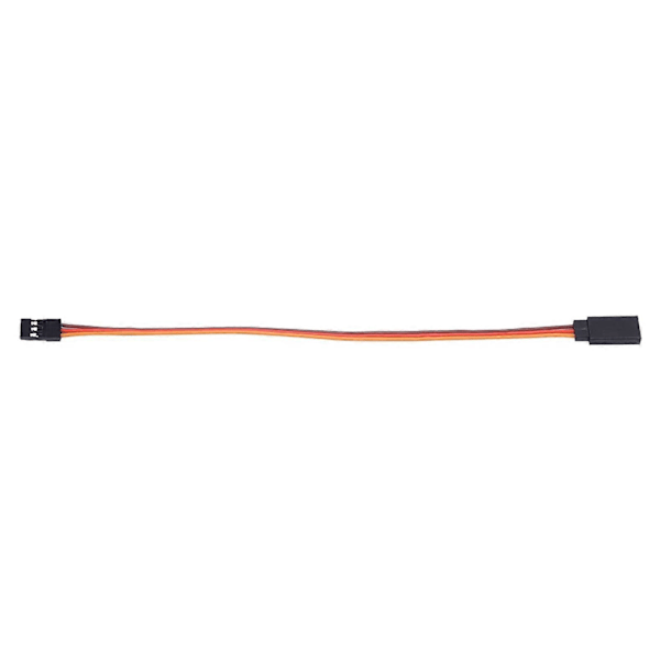 10 Stycken Hane-Till-Hona Servo Förlängningskablar för RC Futabas JR Fjärr Servo Förlängningskabel Wi [Db] Yellow Red Brown