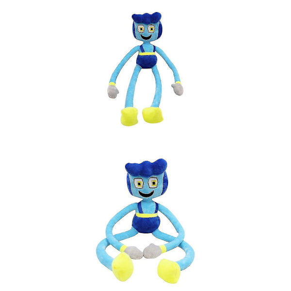 Poppy Playtime 3 Poppy-serie mamma og pappa utstoppede dukke gassmaske hette plysjleke [DB] Bobby Dad A-50cm