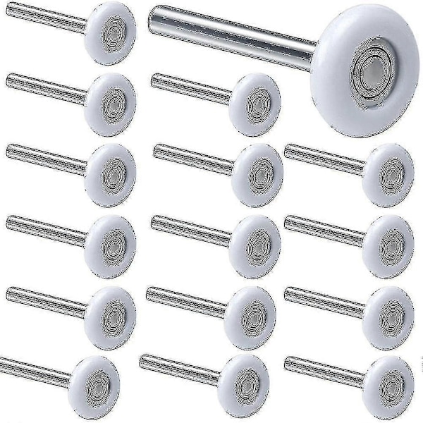 12-pack 2 tums garageportsrullar, 6200zz kullager nylon garageport, för bostäder och kommersiella [DB]