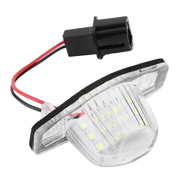 2 stk. 18 LED Venstre & Højre Bil Nummerpladelygte til Honda Fit / Jazz 2002-2014 [db]