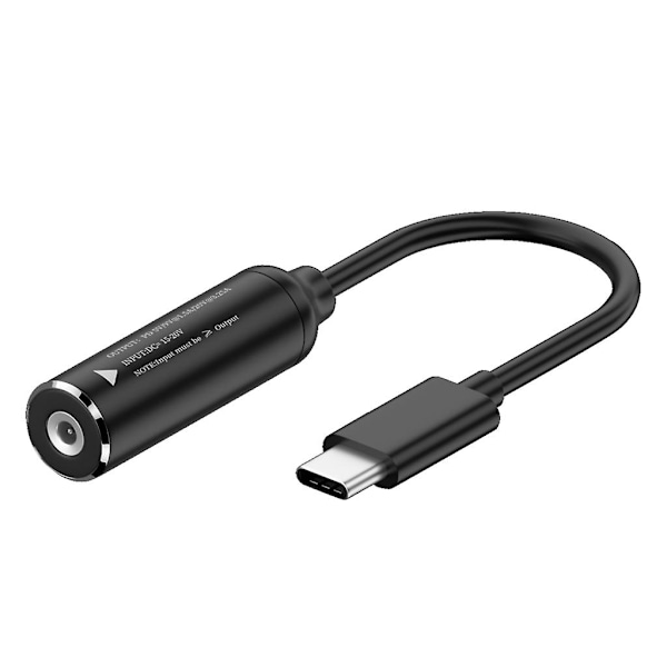 DC-kontakt til Type-C hann-adapterkabelkonverteringsledning for bærbar PC-nettbrett [DB] 2.5x0.7mm