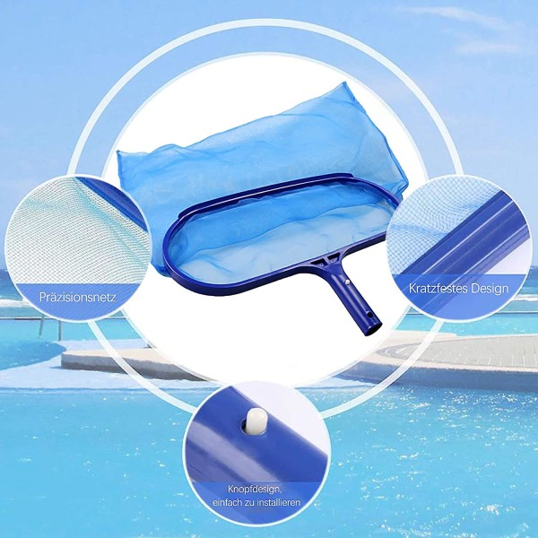 Db Professional Pool Landing Net - Pool Landing Net - Landing Net - Landing Net for Spas, Pool, Hot Tubs og rengjøring av ark
