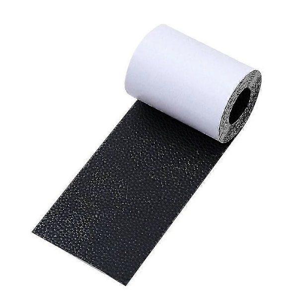 Læderreparationssæt til sofaer og biler, Læderreparationslapper Supertynde vinylreparationssæt [DB] Black