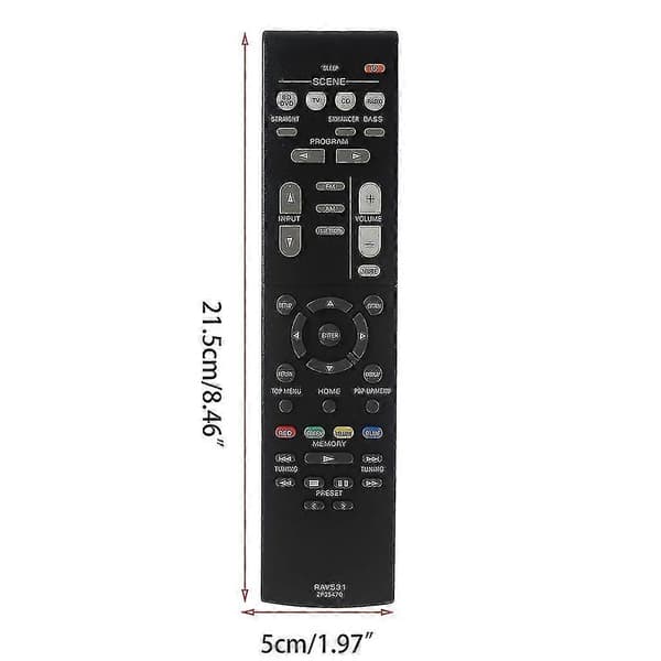 Erstatningsfjernkontroll for Yamah AV-mottaker Rx-v483 Rx-vx-vx-vx-v483 [DB]