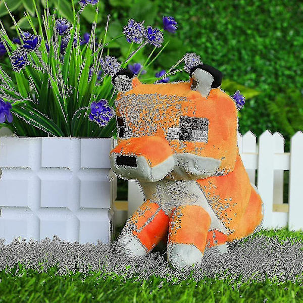 Minecraft pehmolelut söpö sarjakuva pehmolelu pehmeä kettu täytetty pehmolelu tyyny [DB]