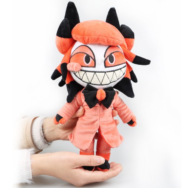 Hazbin Hotel Alastor Doll Anime Perifeerinen pehmolelu [DB] Orange 30cm