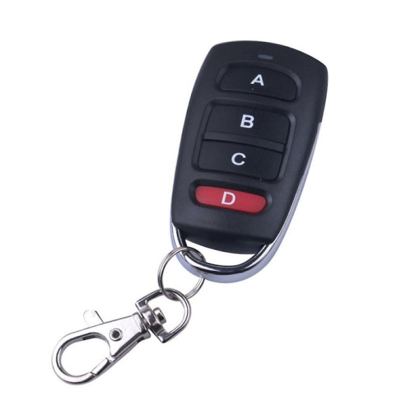 4 stk. Universal Garageportåbner Fjernbetjening 433mhz Elektrisk Kloning Kontrol Nøgle Fob Åbner DB 2pcs remote control