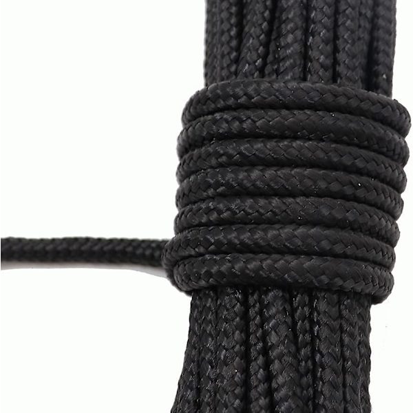 20m Satin Nylon Trim Cord, Flera Färger - Allround Rep