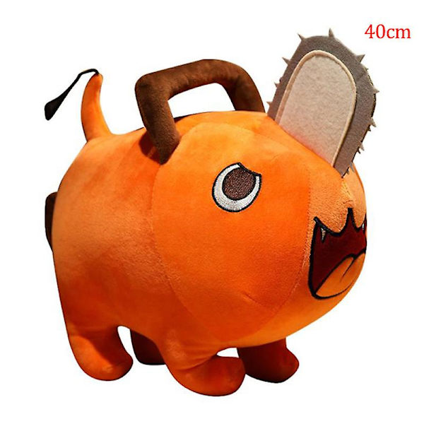 DB 1kpl Anime Chainsaw Man Denji Cosplay Plushie Pochita Pehmolelut Pehmolelut Orange 40cm