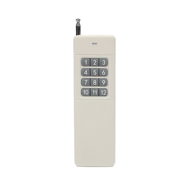3000m lång räckvidd hög effekt 1/2/4/6/8/12ch Rf fjärrkontroll sändare 433 Mhz [DB] 433mhz