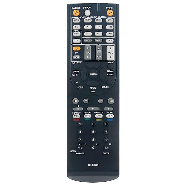 Rc-837m Fjernbetjening til Onkyo AV Receiver Tx-nr818 Tx-nr616 [DB]