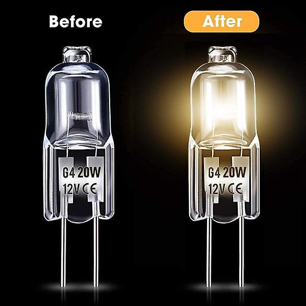 G4 halogenlampor Db 10W 10pcs