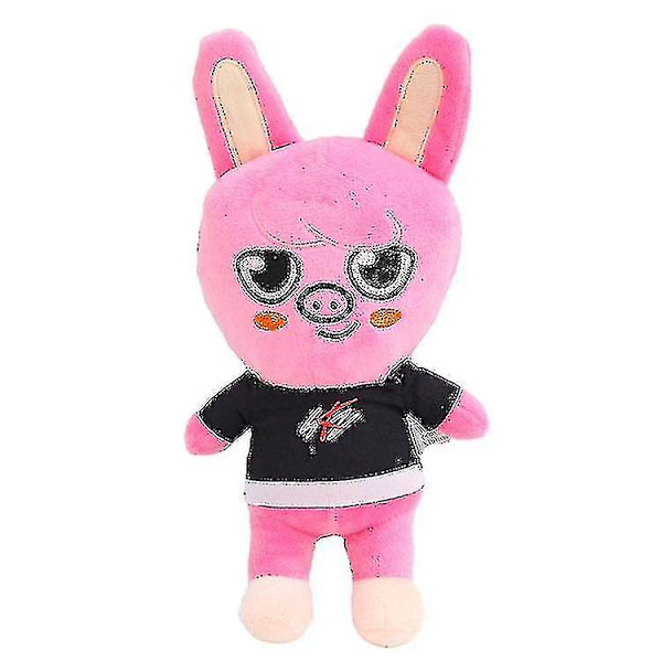 20cm Skzoo Stray Kids Pehmolelu Leeknow Hyunjin Nukke Lapsille Aikuisille A [DB] pink rabbit
