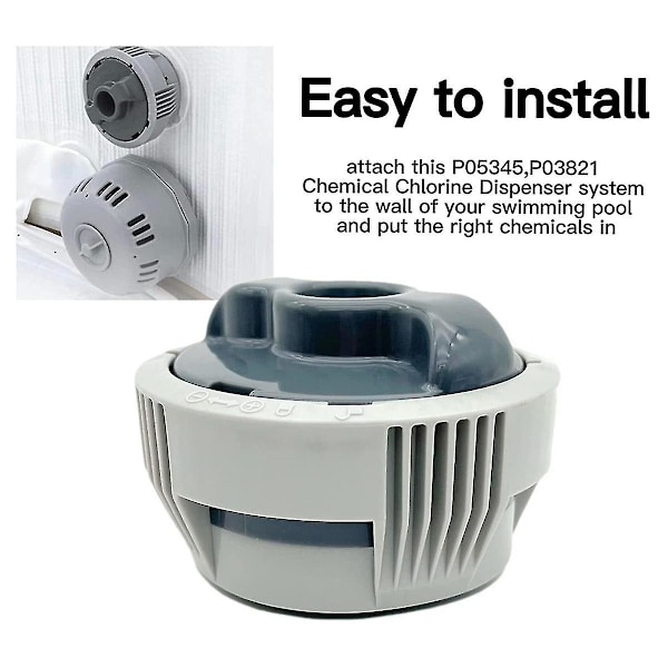 Db 2 stk for ChemConnect ChemConnect kjemikaliedispenser for Whirl Pools P05345 P03821 As Shown