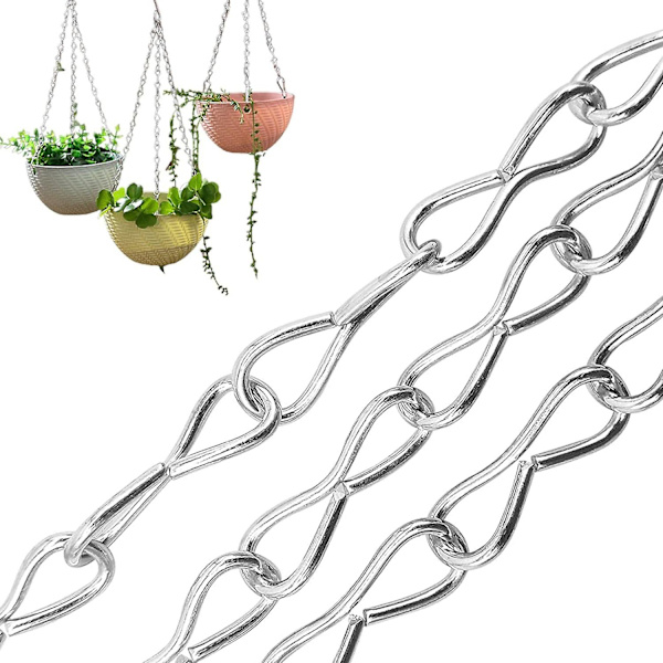 Sæt med 4 Macramé plante reb ophæng, Macramé planter hængende potteholder, store hængende potter [DB]