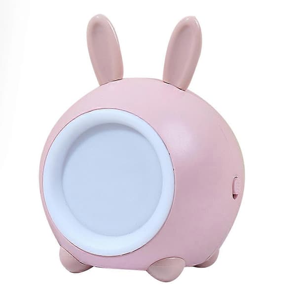 Skrivebord Nattbordslampe Søt Multifunksjonell USB Øyebeskyttelse Lys LED Rom Bok Lesing Studie Nattlys Dekorasjon rosa[DB] pink