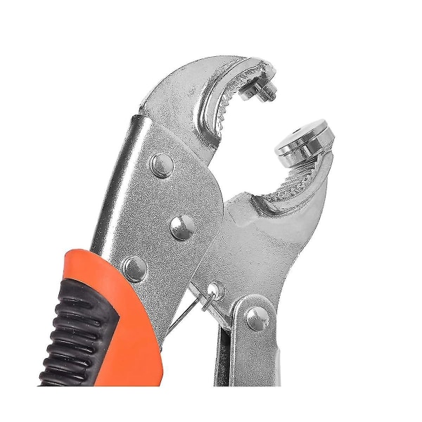 Snäppfästsats Justerbar tång för tryckknappar,snäppfästverktygssats med tryckknappar Set F [DB]